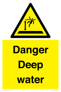 Danger Deep water